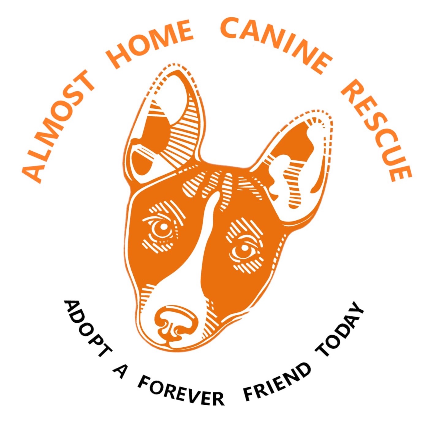 Almost Home Canine Rescue Logo